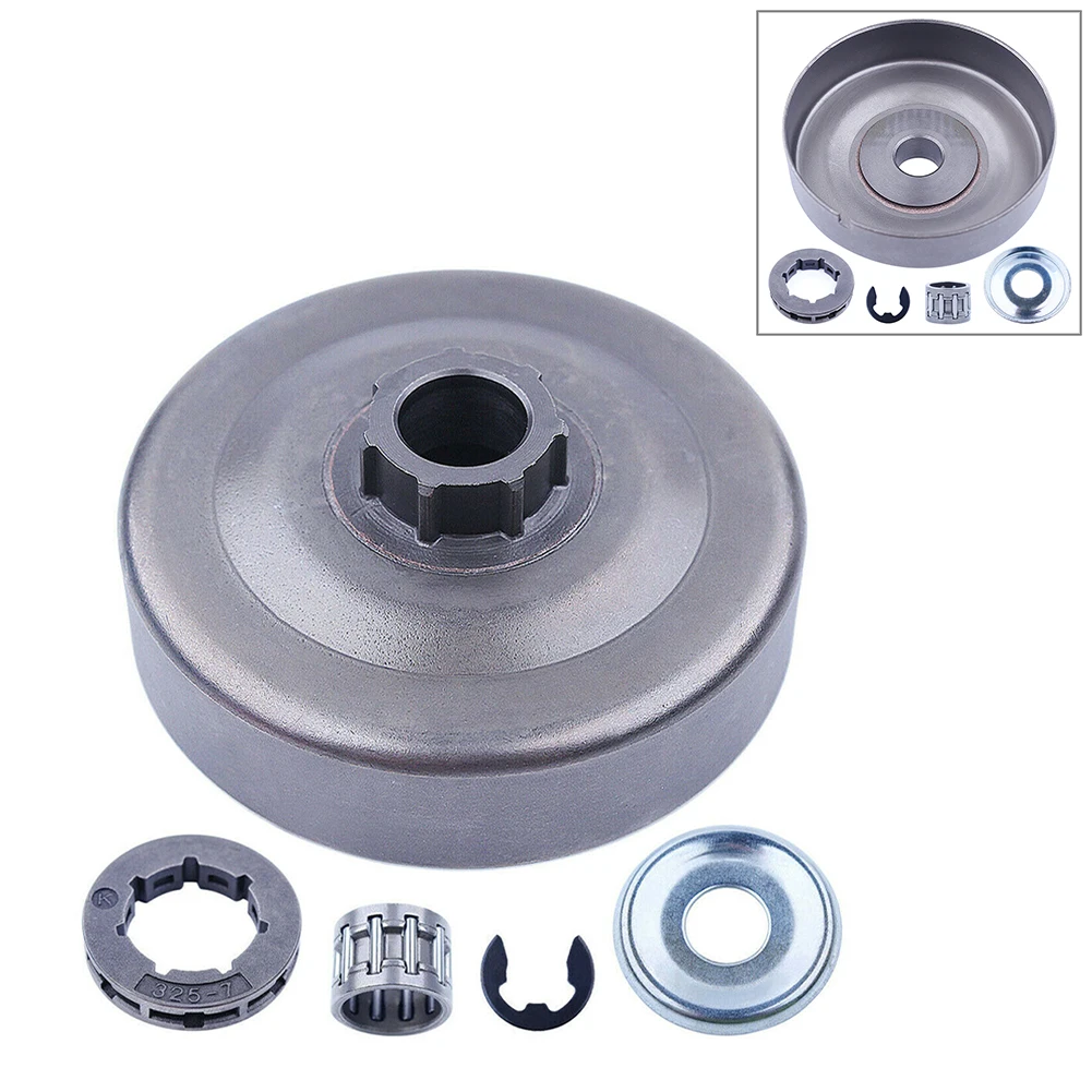 .325 Clutch Drum Sprocket Rim Clutch Washer Needle Bearing E-clip Kit For Stihl 026 MS260 PRO MS270 024 MS240 Chainsaws 7 Tooth
.325 Clutch Drum Sprocket Rim Clutch Washer Needle Bearing E-clip Kit For Stihl 026 MS260 PRO MS270 024 MS240 Chainsaws 7 Tooth
