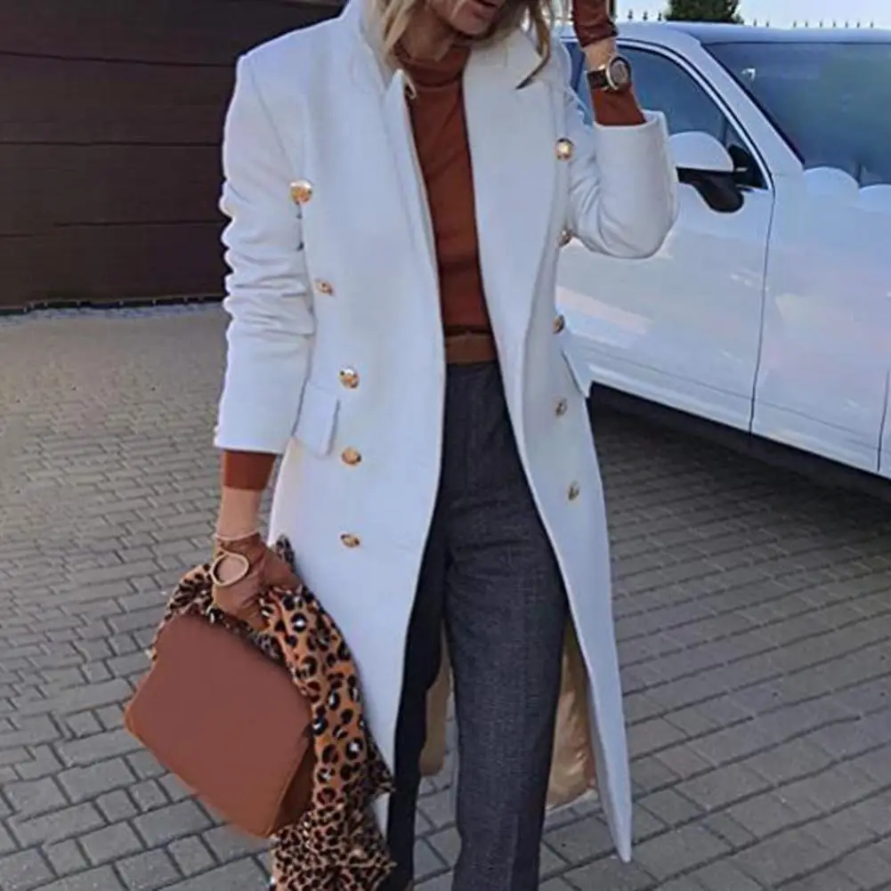 Fashionable Casual Overcoat Fashion Wool Coat Slim Fit Double-breasted Warm Wool Coat Long-Sleeves
Fashionable Casual Overcoat Fashion Wool Coat Slim Fit Double-breasted Warm Wool Coat Long-Sleeves