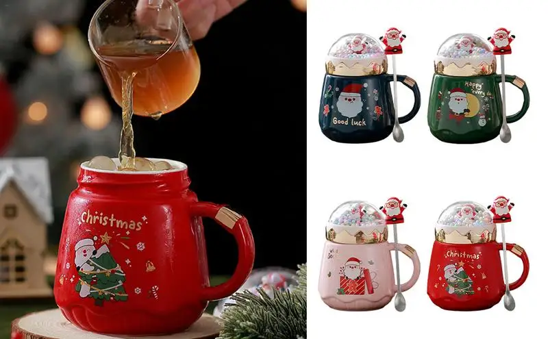 Christmas Mugs Santa Claus Figurines Ceramic Cup With Snowball Landscape Lid Creative Xmas Gift Office Home Milk Coffee Cup
Christmas Mugs Santa Claus Figurines Ceramic Cup With Snowball Landscape Lid Creative Xmas Gift Office Home Milk Coffee Cup