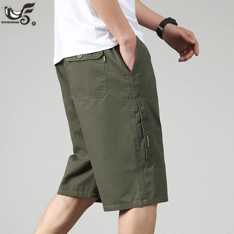 Cargo Short Men Summer Multi-Pocket Casual 100% Cotton Elastic Capri Pants Men Military Tactical Beach Short Breeches Sweatpants
Cargo Short Men Summer Multi-Pocket Casual 100% Cotton Elastic Capri Pants Men Military Tactical Beach Short Breeches Sweatpants