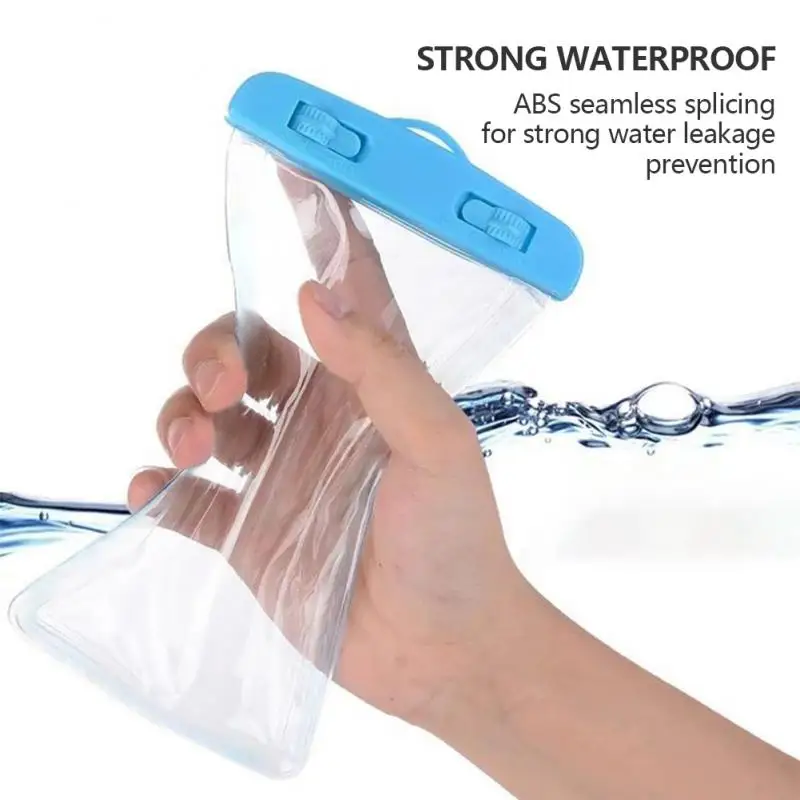 Waterproof Mobile Phone Pouch Portable Transparent Pvc Cover Swimming Cover Smart Touch-screen Bag Water Proof Bag Phone Case
Waterproof Mobile Phone Pouch Portable Transparent Pvc Cover Swimming Cover Smart Touch-screen Bag Water Proof Bag Phone Case