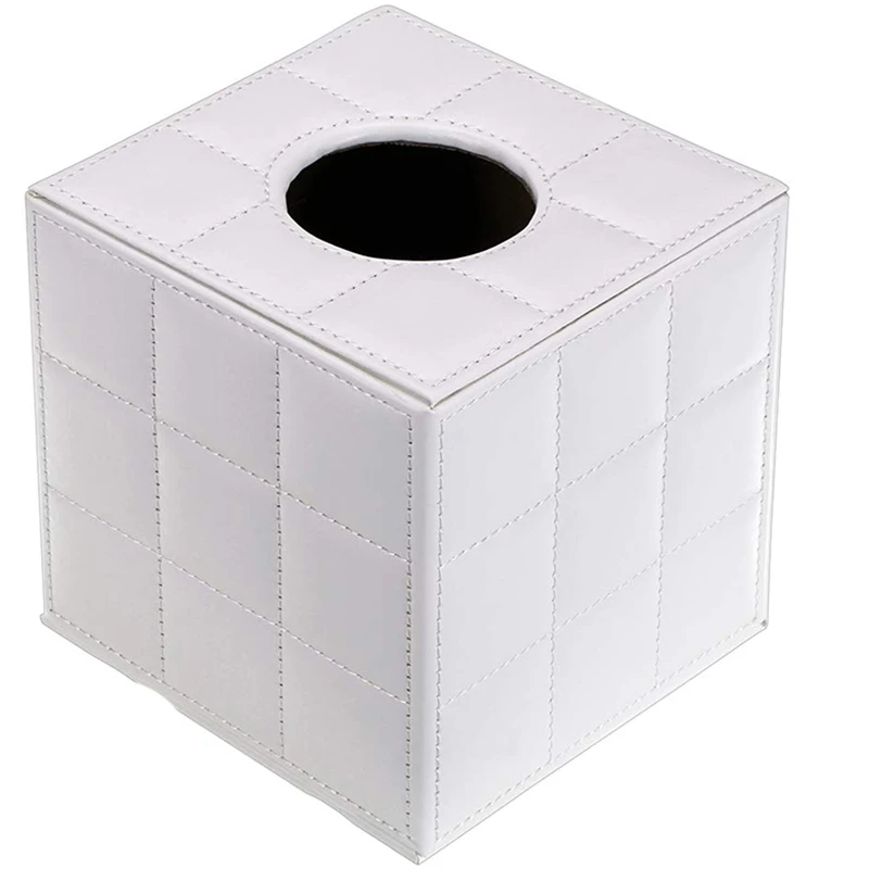 Pu Leather Tissue Box Holder, Square Napkin Holder Pumping Paper Case Dispenser, Facial Tissue Holder With Magnetic Bottom For H
Pu Leather Tissue Box Holder, Square Napkin Holder Pumping Paper Case Dispenser, Facial Tissue Holder With Magnetic Bottom For H