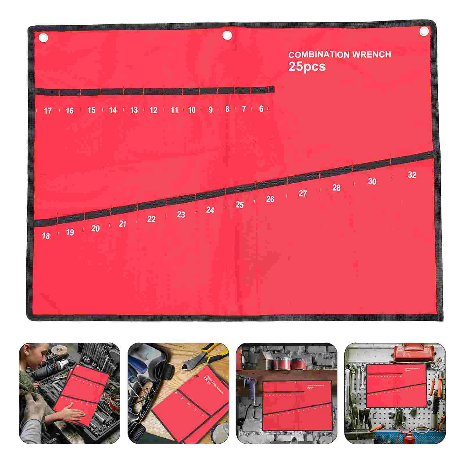 Stand Wrench Bags Roll Tool Small Tool Roll Socket Pouch Pouch Storage Holder Spanner Bag Roll Canvas
Stand Wrench Bags Roll Tool Small Tool Roll Socket Pouch Pouch Storage Holder Spanner Bag Roll Canvas