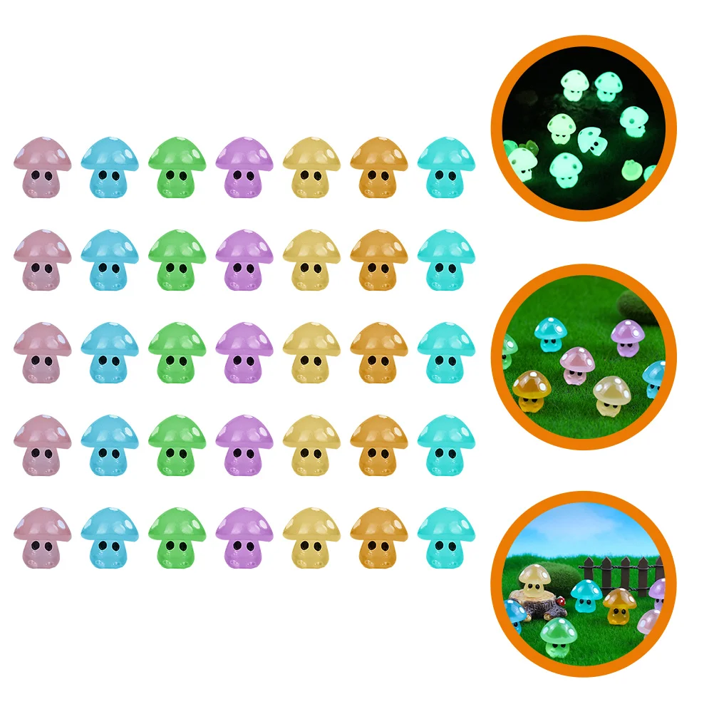 Luminous Mushroom Miniature Decoration Mushroom Mini Figurine Decor Figurine Micro Landscape Figures Model
Luminous Mushroom Miniature Decoration Mushroom Mini Figurine Decor Figurine Micro Landscape Figures Model