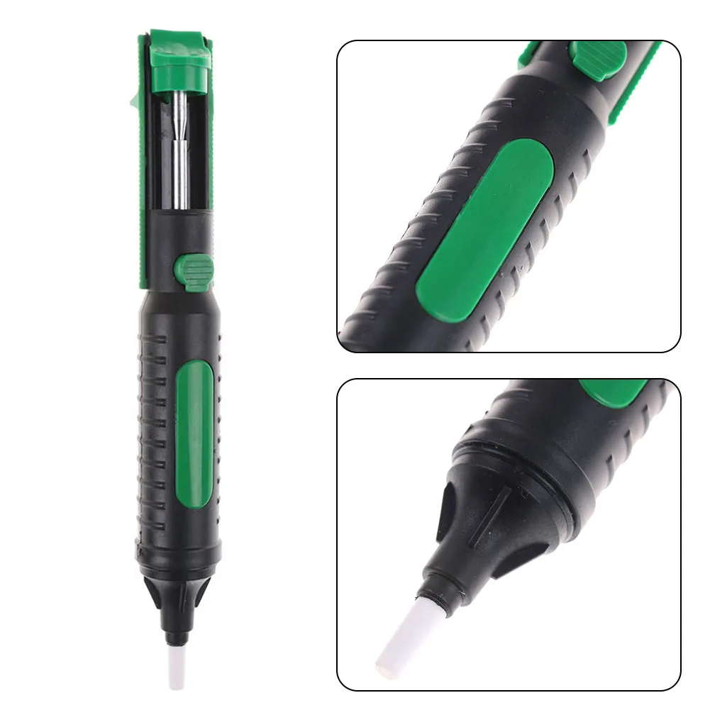 Weld Materials Sucker Desoldering Pump Suction Tin Gun Removal Vacuum Soldering Iron Desolder Hand Welding Tools Accessories
Weld Materials Sucker Desoldering Pump Suction Tin Gun Removal Vacuum Soldering Iron Desolder Hand Welding Tools Accessories