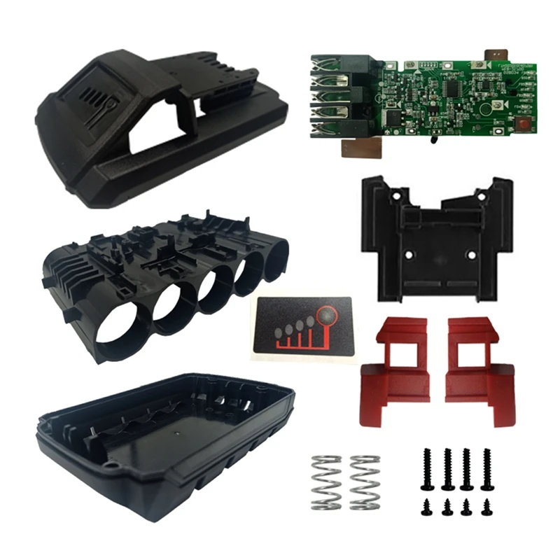 M18 21700 Li-Ion Battery Plastic Shell Case PCB Charging Protection Circuit Board For Milwauke 18V 20V Lithium Battery
M18 21700 Li-Ion Battery Plastic Shell Case PCB Charging Protection Circuit Board For Milwauke 18V 20V Lithium Battery
