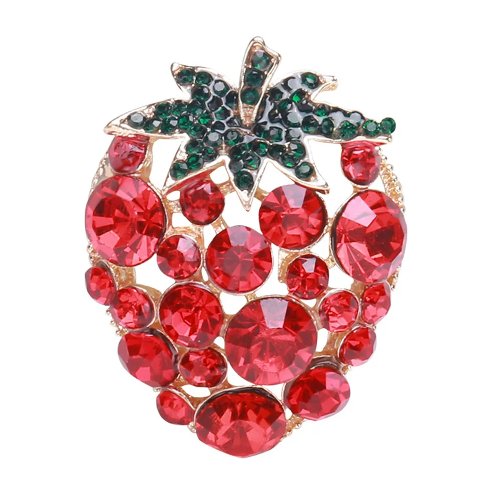 Brooch Pin Strawberry Crystalcloak Rhinestone Clothes Bathroomlapel Pearl Backpacks Brooches Wedding Fruit Decorative Alloy
Brooch Pin Strawberry Crystalcloak Rhinestone Clothes Bathroomlapel Pearl Backpacks Brooches Wedding Fruit Decorative Alloy