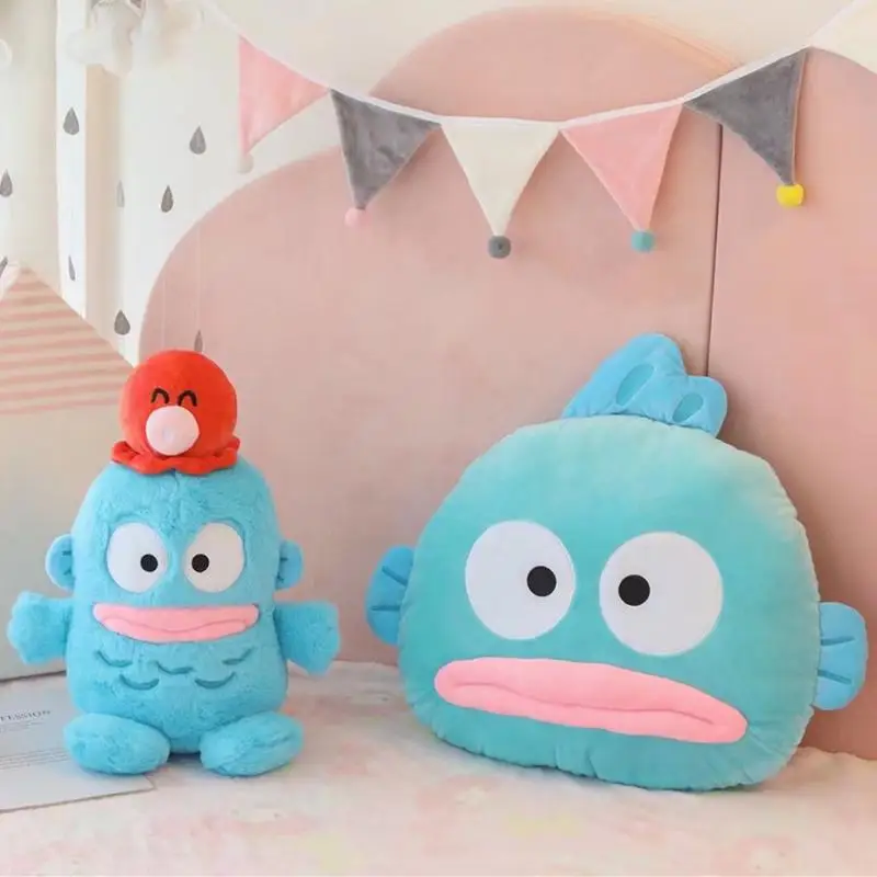 40cm Cartoon Cute Cute Blue Fish Monster Hangyodon Plush Doll Throw Pillow Cushion for Girl Birthday Present Gift
40cm Cartoon Cute Cute Blue Fish Monster Hangyodon Plush Doll Throw Pillow Cushion for Girl Birthday Present Gift