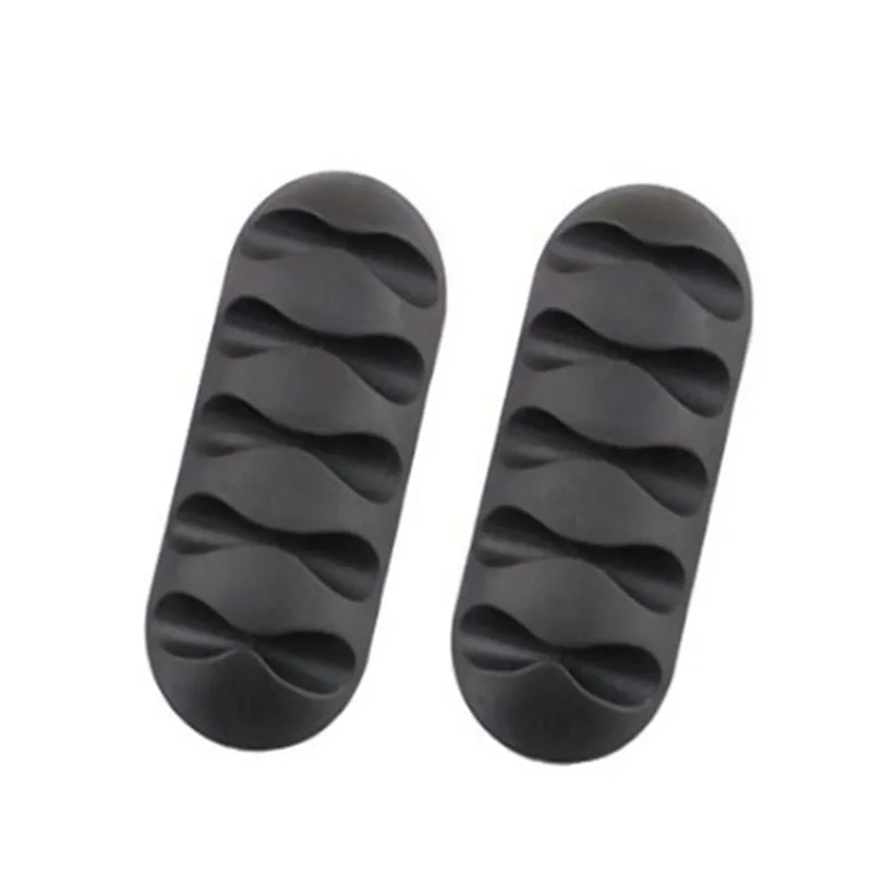 2 Pcs 5 Clips Desktop Tidy Management Clips Silicone USB Cable Organizer Cable WinderCable Holder for Headphone Wire Organizer
2 Pcs 5 Clips Desktop Tidy Management Clips Silicone USB Cable Organizer Cable WinderCable Holder for Headphone Wire Organizer