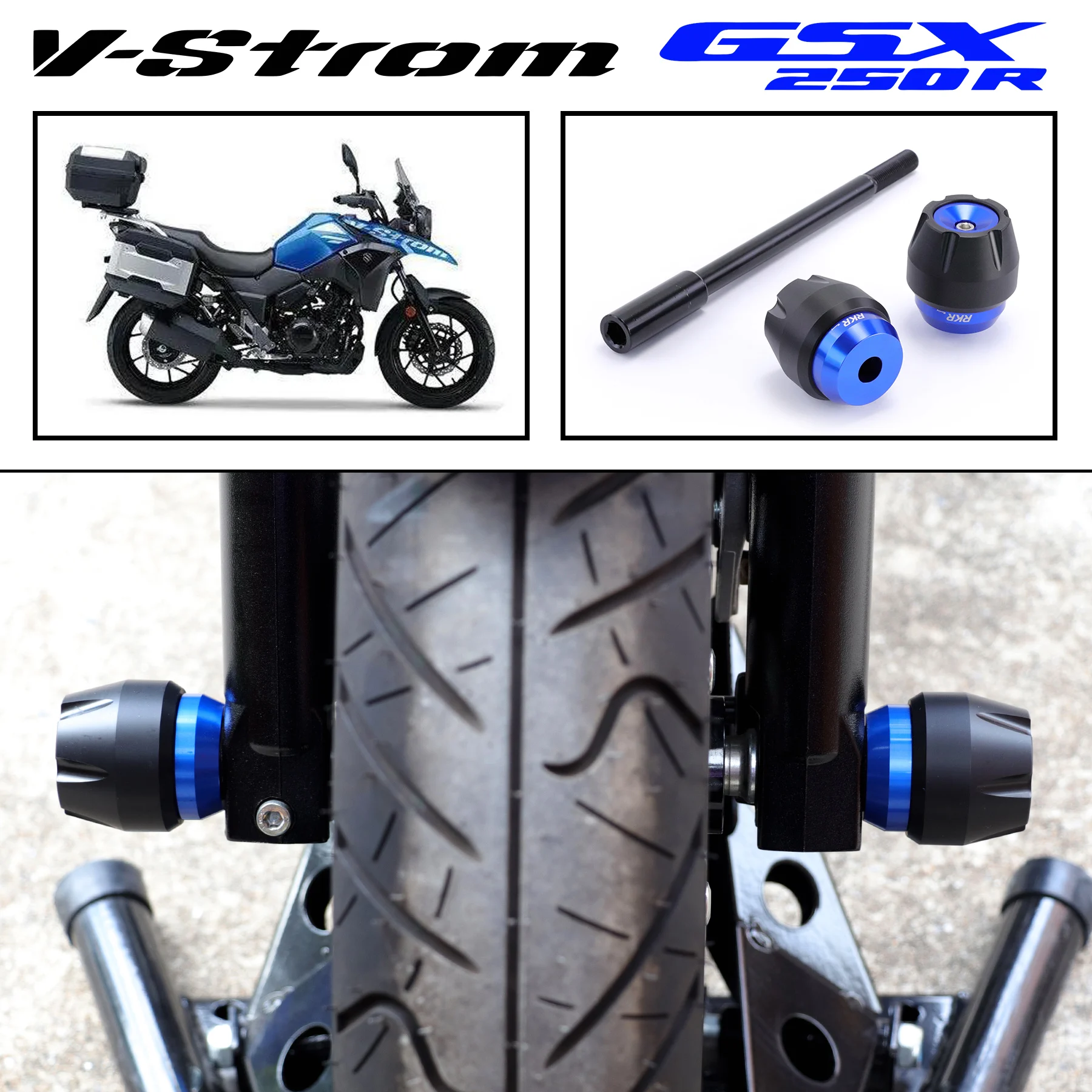 Motorcycle Front Wheel Crash Protector Anti-Collision Anti-Fall Ball Falling Protection For Suzuki VStrom250 GSX250R GW DL250 DR
Motorcycle Front Wheel Crash Protector Anti-Collision Anti-Fall Ball Falling Protection For Suzuki VStrom250 GSX250R GW DL250 DR