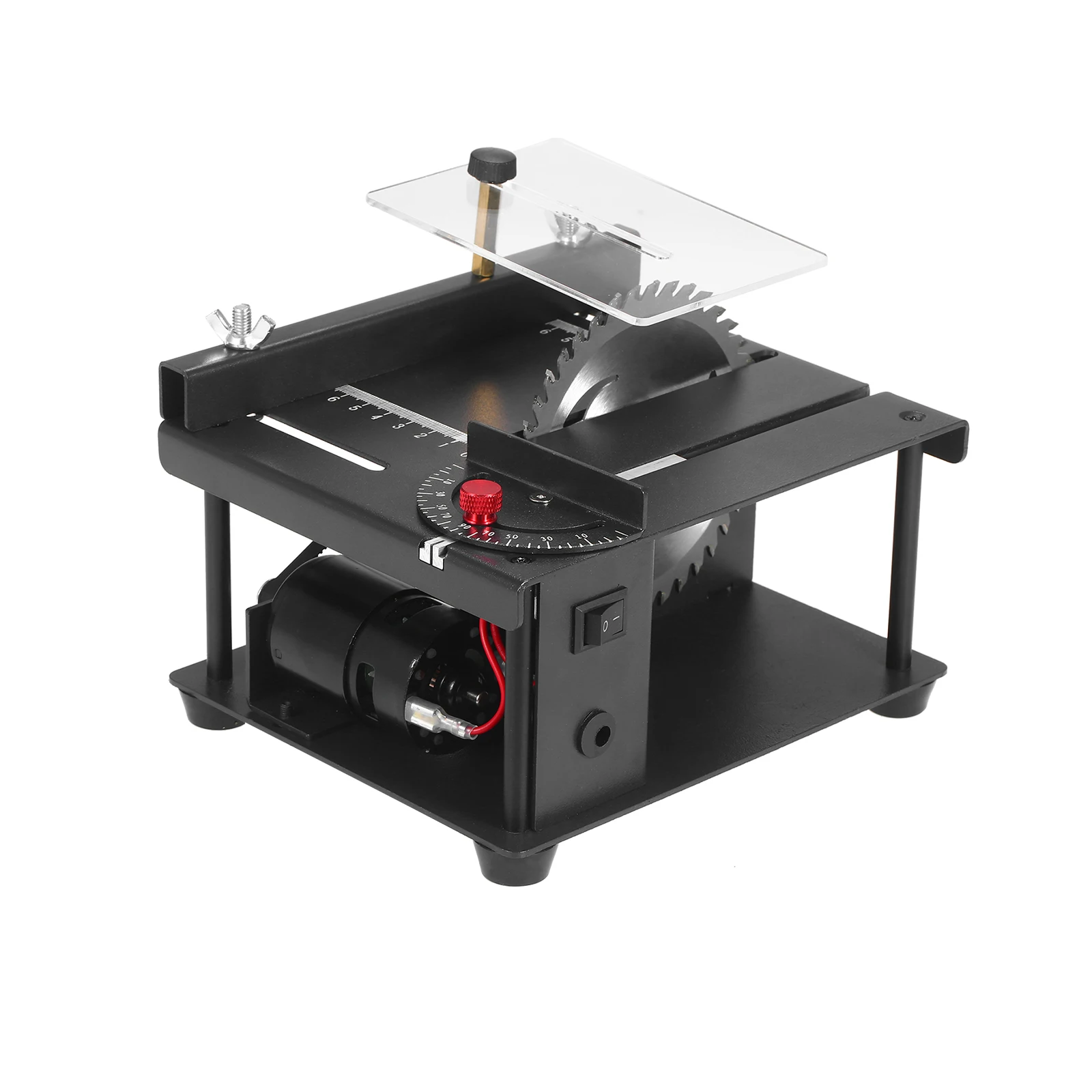 24V Electric Saw Mini Desktop Table Saw Cutter Electric Cutting Machine with Saw Blade Grinding Wheel Power Tools for Wood
24V Electric Saw Mini Desktop Table Saw Cutter Electric Cutting Machine with Saw Blade Grinding Wheel Power Tools for Wood