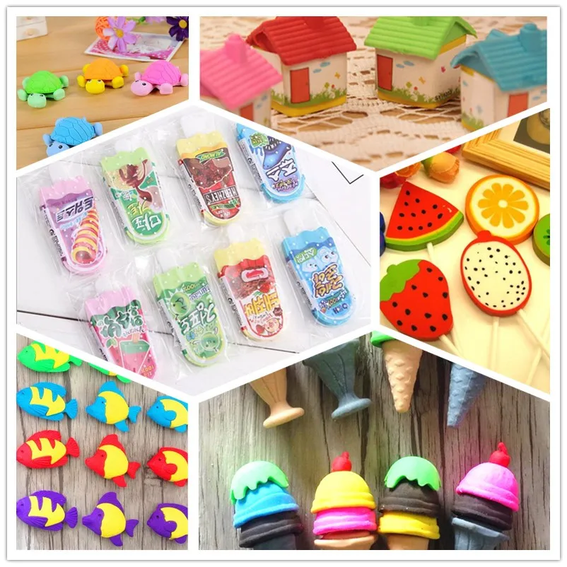 Резиновые ластики для карандашей, 36 шт./лот
Резиновые ластики для карандашей, 36 шт./лот