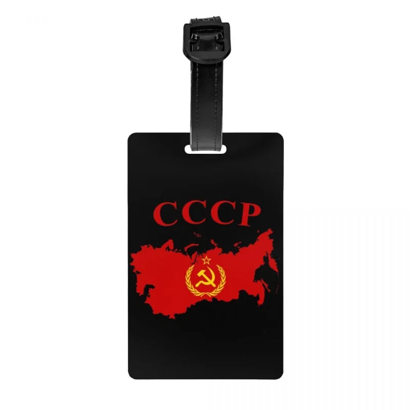 

Карта Советского Союза, СССР, молот и серп, Красная звезда, багажные бирки для чемоданов, личная Обложка, имя, удостоверение личности