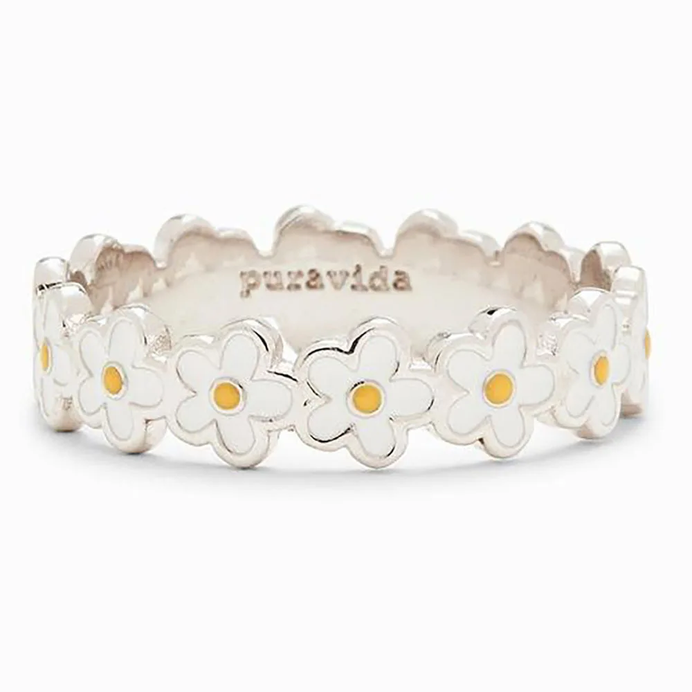 Elegant and high quality Fashion Simple design Small Daisy pattern women's ring all-match for daily and party wear
Elegant and high quality Fashion Simple design Small Daisy pattern women's ring all-match for daily and party wear