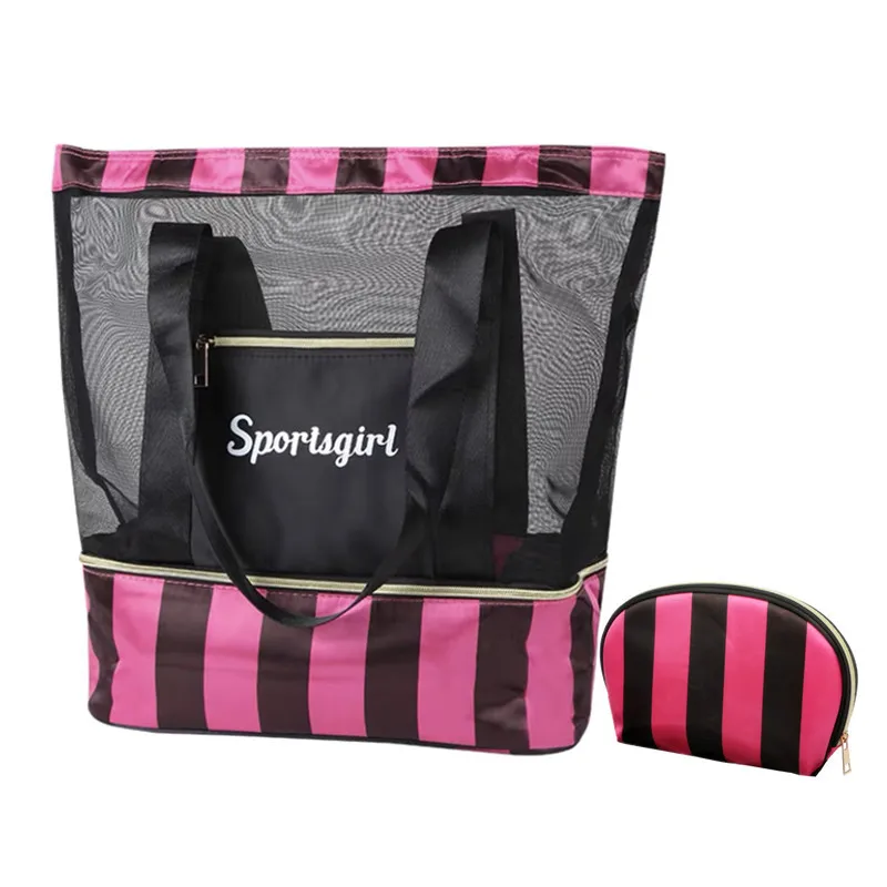 

Women's Gym Bag Swimming Fitness Handbag Yoga Clothing Tote Packing Beach Travel Shoulder Bolsas Shoe Pocket For Feminina Sports