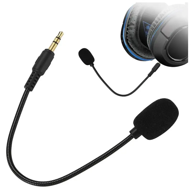 Replacement Mic 3.5mm for Kingston HyperX Microphone for Headset for Turtle Beach mic Replacement
Replacement Mic 3.5mm for Kingston HyperX Microphone for Headset for Turtle Beach mic Replacement