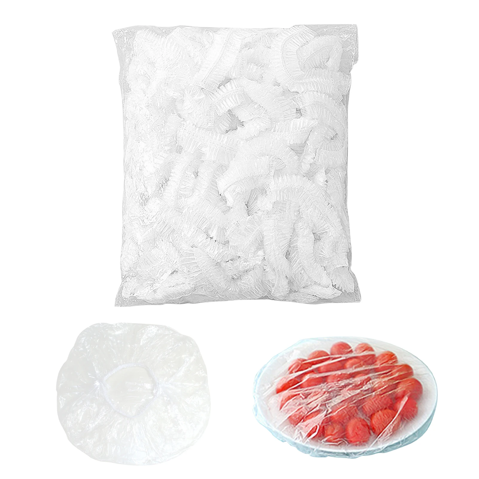 50/100pc Reusable Plastic Bags Food Cover Elastic Stretch Adjustable Bowl Lids Universal Kitchen Wrap Seal Fresh Keeping Caps
50/100pc Reusable Plastic Bags Food Cover Elastic Stretch Adjustable Bowl Lids Universal Kitchen Wrap Seal Fresh Keeping Caps