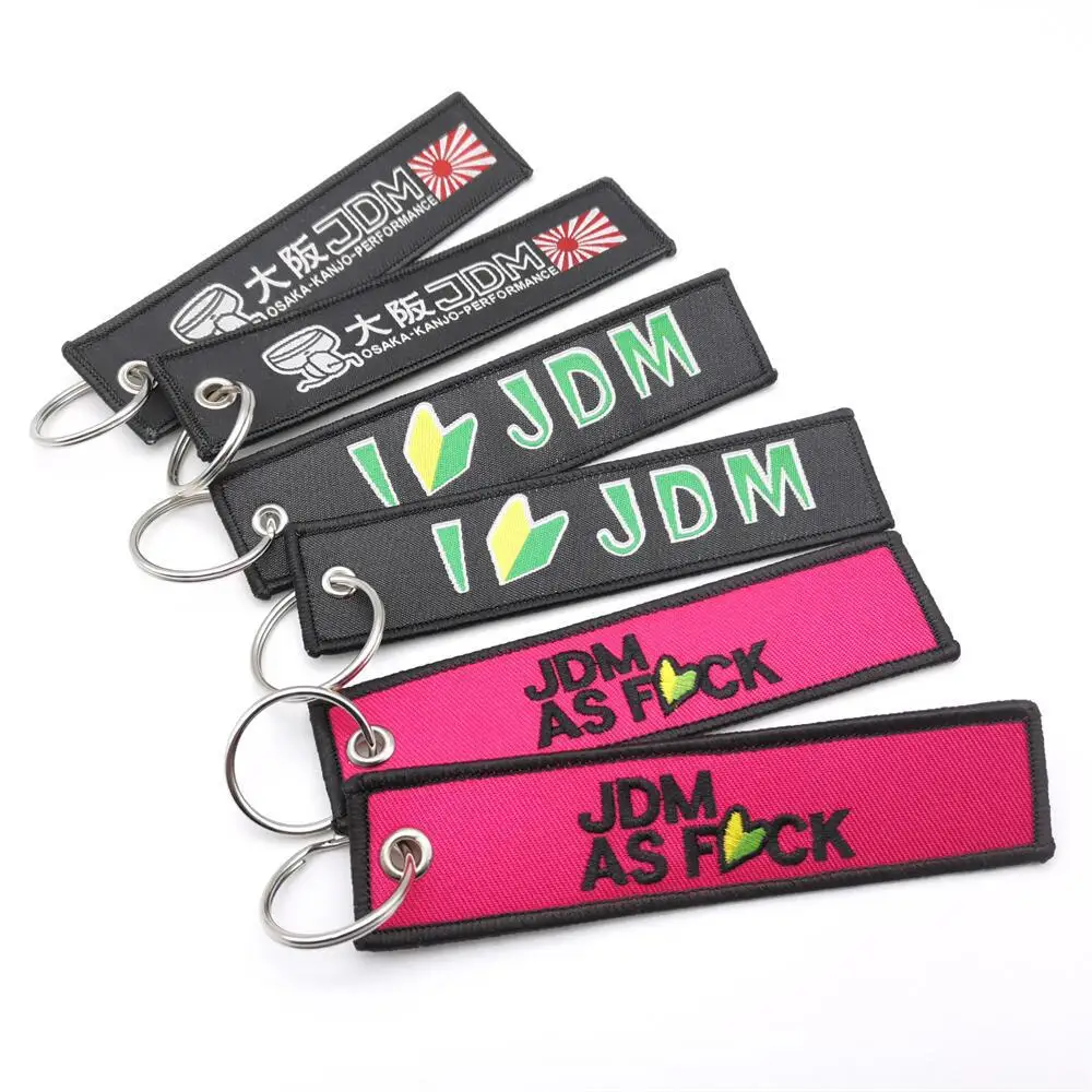 I Love JDM Modified Fan Key Chain Car Culture Tow Sides Embroidery Cloth Keychain Pendant Motorcycle Key Ring Auto Accessories
I Love JDM Modified Fan Key Chain Car Culture Tow Sides Embroidery Cloth Keychain Pendant Motorcycle Key Ring Auto Accessories
