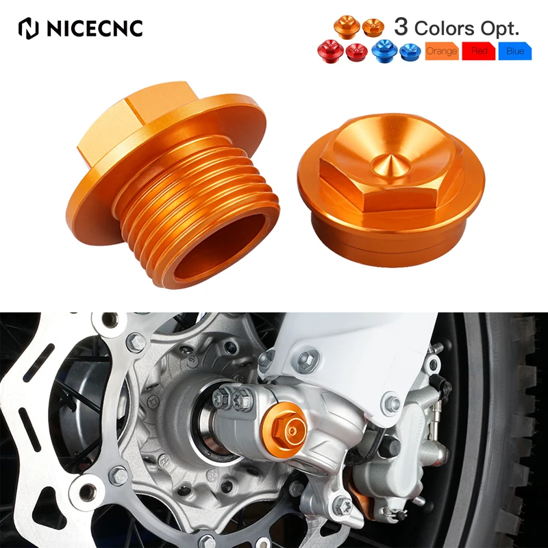 

Motorcycle Front Axle Shaft Lock Nut Rim For KTM 125 250 300 350 450 500 SX SXF XC XCF XCW XCFW EXC EXCF TPI Six Days 2016-2022