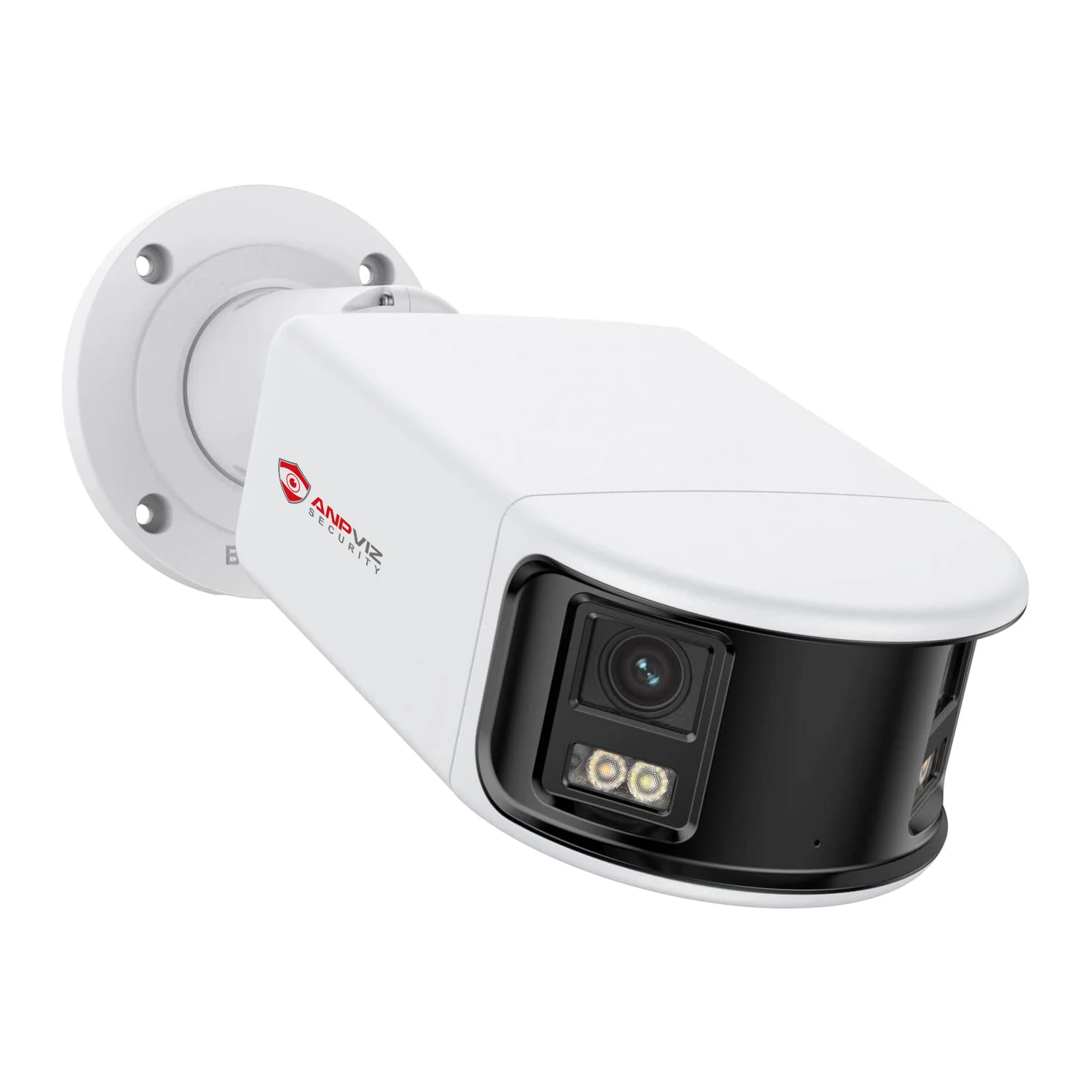 ANPVIZ POE IP Camera CCTV 6MP Dual Lens Panoramic Camera Bullet 180 degree image Smart Human/Vehicle Detection Alarm 2-ways talk
ANPVIZ POE IP Camera CCTV 6MP Dual Lens Panoramic Camera Bullet 180 degree image Smart Human/Vehicle Detection Alarm 2-ways talk