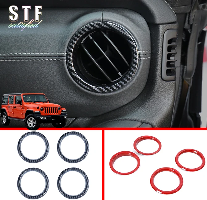 ABS Внутренняя Крышка вентиляционного отверстия кондиционера для Jeep Wrangler JL 2018 2019 автомобильные аксессуары наклейки W4
ABS Внутренняя Крышка вентиляционного отверстия кондиционера для Jeep Wrangler JL 2018 2019 автомобильные аксессуары наклейки W4
