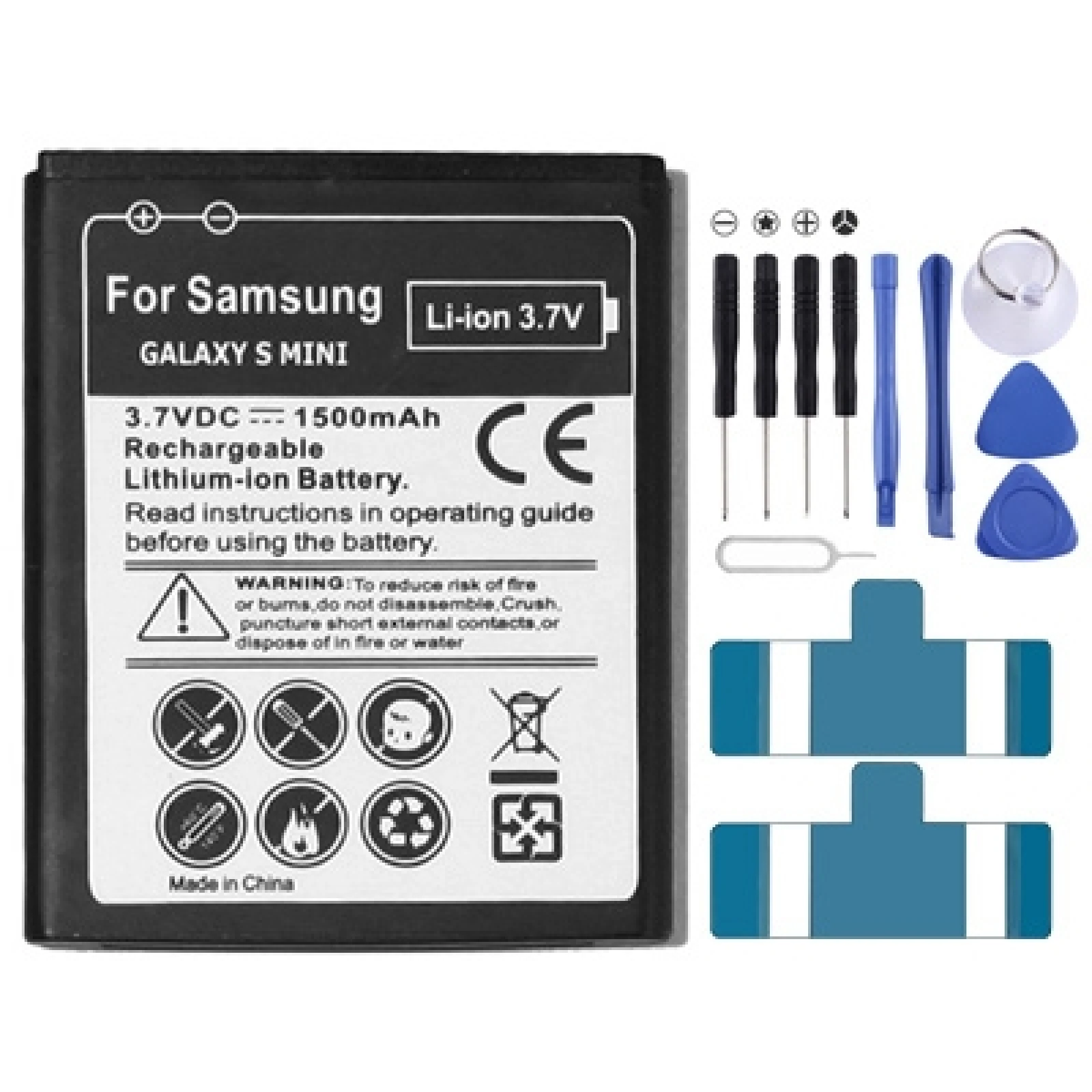 Мобильный телефон литий-ионный аккумулятор для Samsung Galaxy S Mini / S5570 / S5750 / S7230
Мобильный телефон литий-ионный аккумулятор для Samsung Galaxy S Mini / S5570 / S5750 / S7230