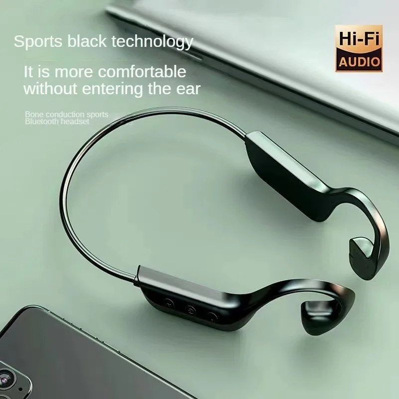 Bone conduction Bluetooth headset outdoor sports hanging ear type not into the ear wireless headset
Bone conduction Bluetooth headset outdoor sports hanging ear type not into the ear wireless headset