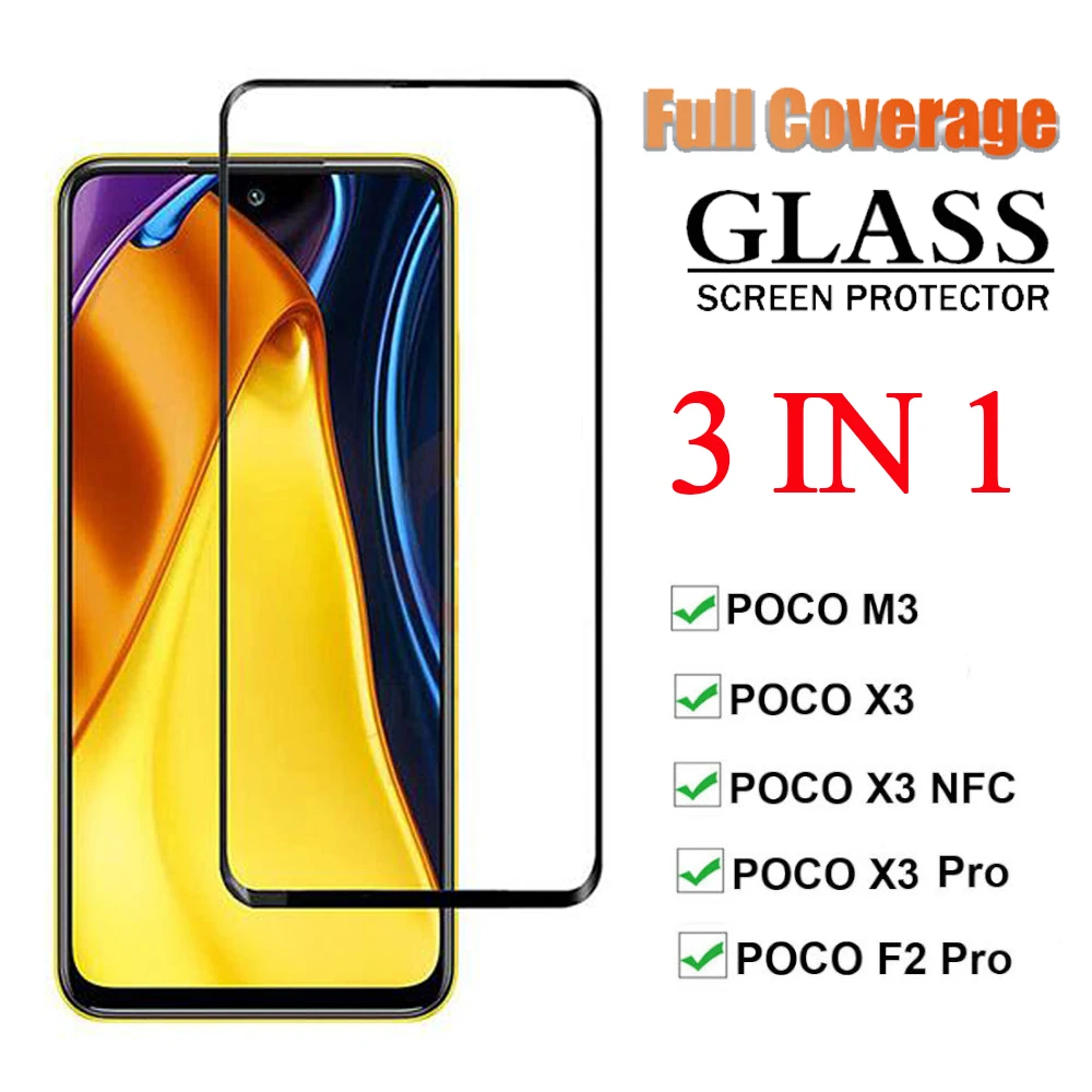 Закаленное стекло 9D для Xiaomi Poco X3 Pro, 3 шт., защита экрана, защитная пленка, полное покрытие для Xiaomi Poco M3 F2 Pro X3 NFC, стекло
Закаленное стекло 9D для Xiaomi Poco X3 Pro, 3 шт., защита экрана, защитная пленка, полное покрытие для Xiaomi Poco M3 F2 Pro X3 NFC, стекло
