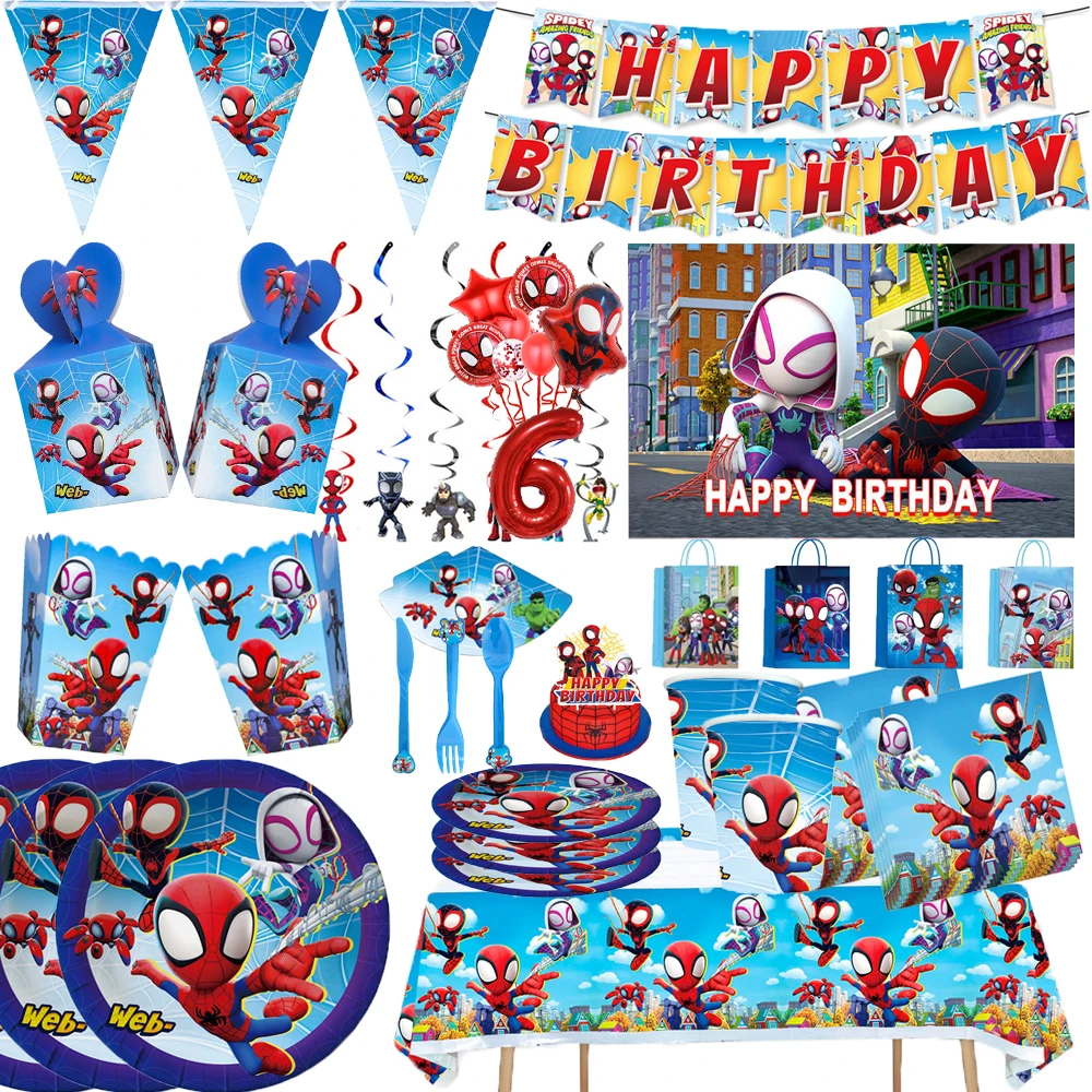 Spiderman and His Amazing Friend Party Decor Supplies Plate Tablecloths Spiderman Themed Boy Birthday Party Baby Shower Supplie
Spiderman and His Amazing Friend Party Decor Supplies Plate Tablecloths Spiderman Themed Boy Birthday Party Baby Shower Supplie