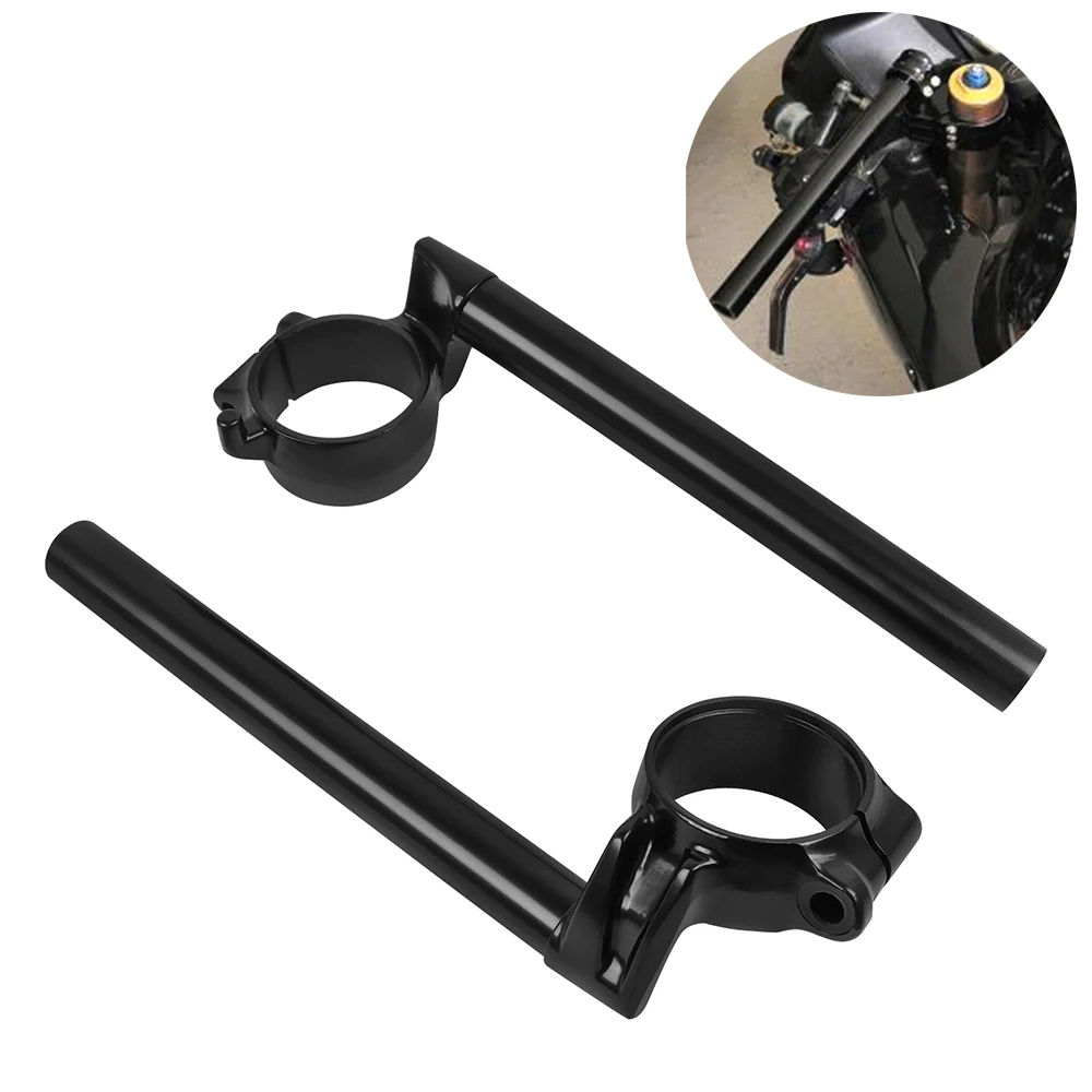 

For Kawasaki Ninja ZX-10R ZX1000 ZX-14 ZX1400 ZX-6R ZX636 ZX600 50mm Fork Tube Clip-On Handlebars Clip Ons Handle Bar Grips