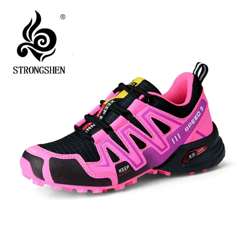 Women Running shoes Outdoor Breathable Anti-skid Wear-resistant Lace-up Sneakers Female Jogging Training Travel Sport Shoes
Women Running shoes Outdoor Breathable Anti-skid Wear-resistant Lace-up Sneakers Female Jogging Training Travel Sport Shoes