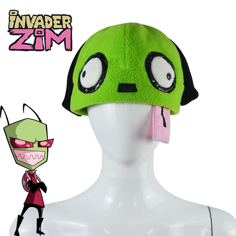 ТВ Серизе Invader ZIM Косплей шляпа зеленый ZIM осень зима теплая хлопковая шапка унисекс милые шляпы инопланетянина аксессуары для костюма
ТВ Серизе Invader ZIM Косплей шляпа зеленый ZIM осень зима теплая хлопковая шапка унисекс милые шляпы инопланетянина аксессуары для костюма