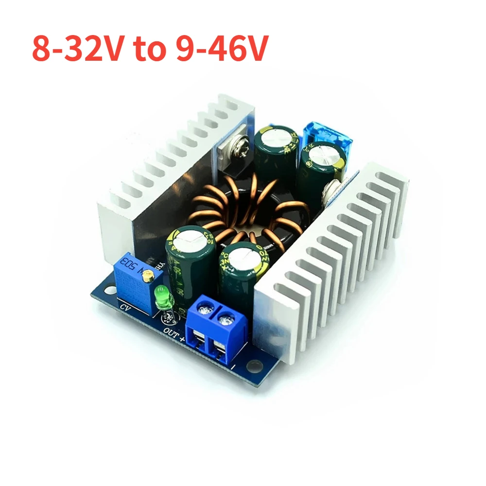 

150W 8A DC-DC Step-up Boost Converter Constant Current Power Supply LED Driver 8-32V to 9-46V Voltage Charger Step Up Module