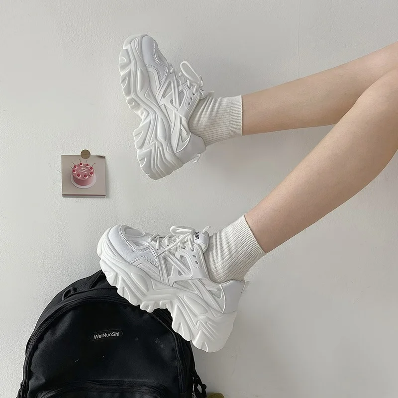 LEOSOXS Dad Chunky Sneakers Casual Vulcanized Shoes Woman Spring Platform Sneakers Female Lace Up White Basket Sneakers Women
LEOSOXS Dad Chunky Sneakers Casual Vulcanized Shoes Woman Spring Platform Sneakers Female Lace Up White Basket Sneakers Women