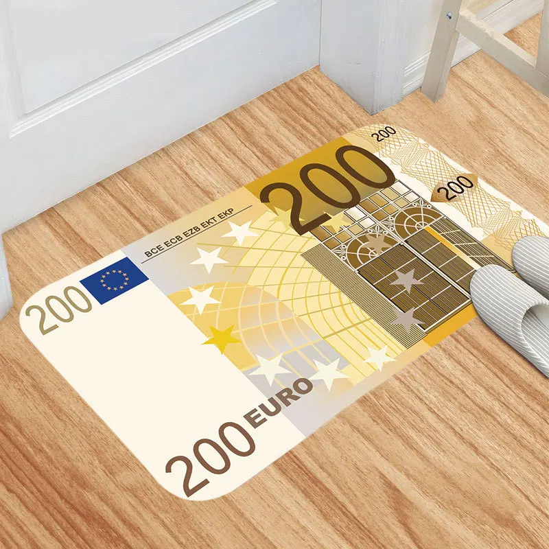 Euro Currency Bathroom Floor Cushion Kitchen Entrance Bath Mats Dust-proof Cushions Pads Innovative Absorbing Water Non-slip Mat
Euro Currency Bathroom Floor Cushion Kitchen Entrance Bath Mats Dust-proof Cushions Pads Innovative Absorbing Water Non-slip Mat
