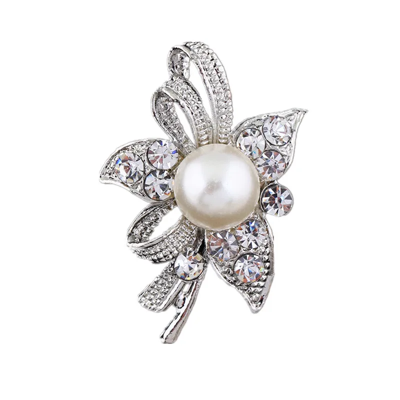 White Pearl Flower Brooches for Women Suit Dress Crystal Rhinestone Pins Bride Jewelry Wedding Scarf Buckle Clothing Accessories
White Pearl Flower Brooches for Women Suit Dress Crystal Rhinestone Pins Bride Jewelry Wedding Scarf Buckle Clothing Accessories