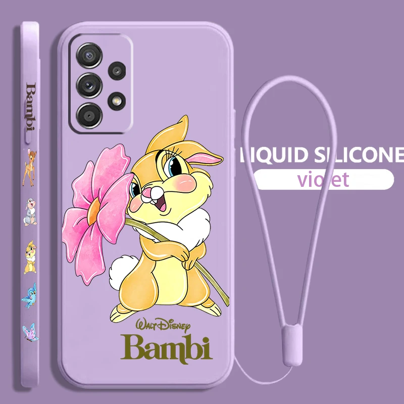 Cute Cartoon Bambi For Samsung Galaxy A73 A54 A34 A53 A33 A52 A32 A22 A71 A51 A21S 4G 5G Liquid Left Rope Phone Case Coque Capa
Cute Cartoon Bambi For Samsung Galaxy A73 A54 A34 A53 A33 A52 A32 A22 A71 A51 A21S 4G 5G Liquid Left Rope Phone Case Coque Capa