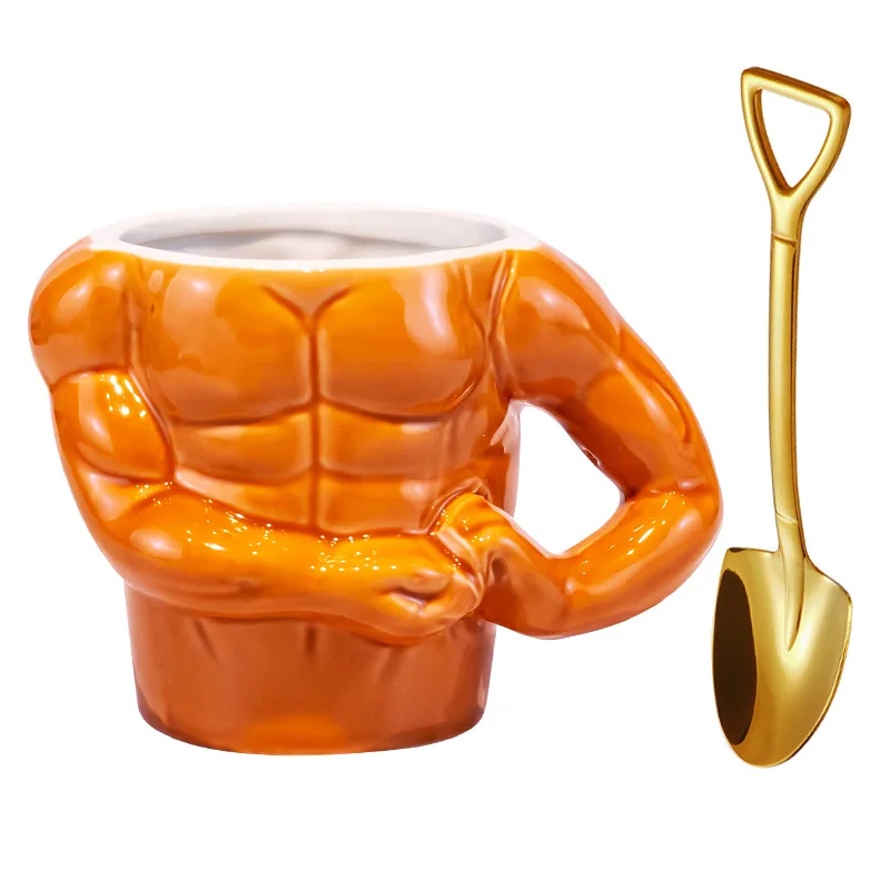 Creative Ceramic Mug Personality Water Cup Face Coffee Cup Finger Mug Muscle Cartoon Cup Skull Funny Cup
Creative Ceramic Mug Personality Water Cup Face Coffee Cup Finger Mug Muscle Cartoon Cup Skull Funny Cup