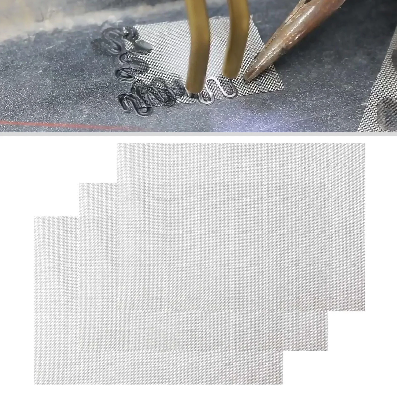 3Pcs Car Bumper Stainless Steel Repair Net Crack Repair Hole Repairing Mesh Net Vents Vehicle Openings for Golf Polo Cc Bora
3Pcs Car Bumper Stainless Steel Repair Net Crack Repair Hole Repairing Mesh Net Vents Vehicle Openings for Golf Polo Cc Bora