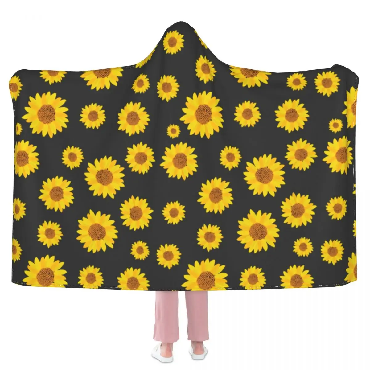 Cute Sunflower Blanket Aesthetic Floral Print Cheap Fuzzy Hooded Bedspread Fleece Sleep Super Soft Blanket
Cute Sunflower Blanket Aesthetic Floral Print Cheap Fuzzy Hooded Bedspread Fleece Sleep Super Soft Blanket