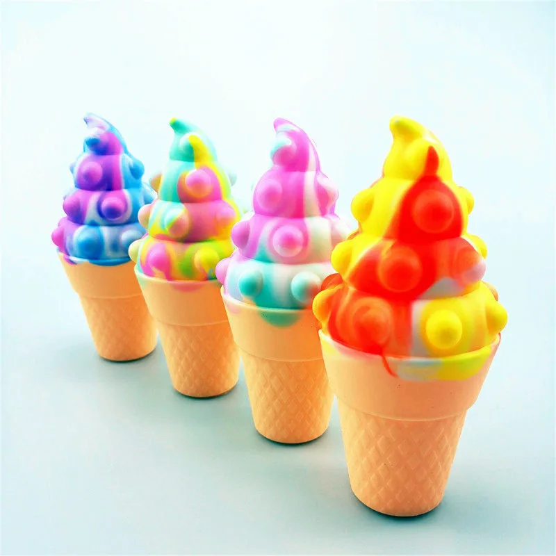 3D Ice Cream Cone Pop Fidget Squishy Reliver Stress Toys Push Bubble Antistress Adult Kids Summer Girls Toys Simple Dimple 2022
3D Ice Cream Cone Pop Fidget Squishy Reliver Stress Toys Push Bubble Antistress Adult Kids Summer Girls Toys Simple Dimple 2022