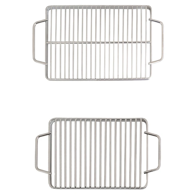 Сетка для барбекю, сменная решетка из нержавеющей стали для барбекю, похода, дома, улицы 
Сетка для барбекю, сменная решетка из нержавеющей стали для барбекю, похода, дома, улицы