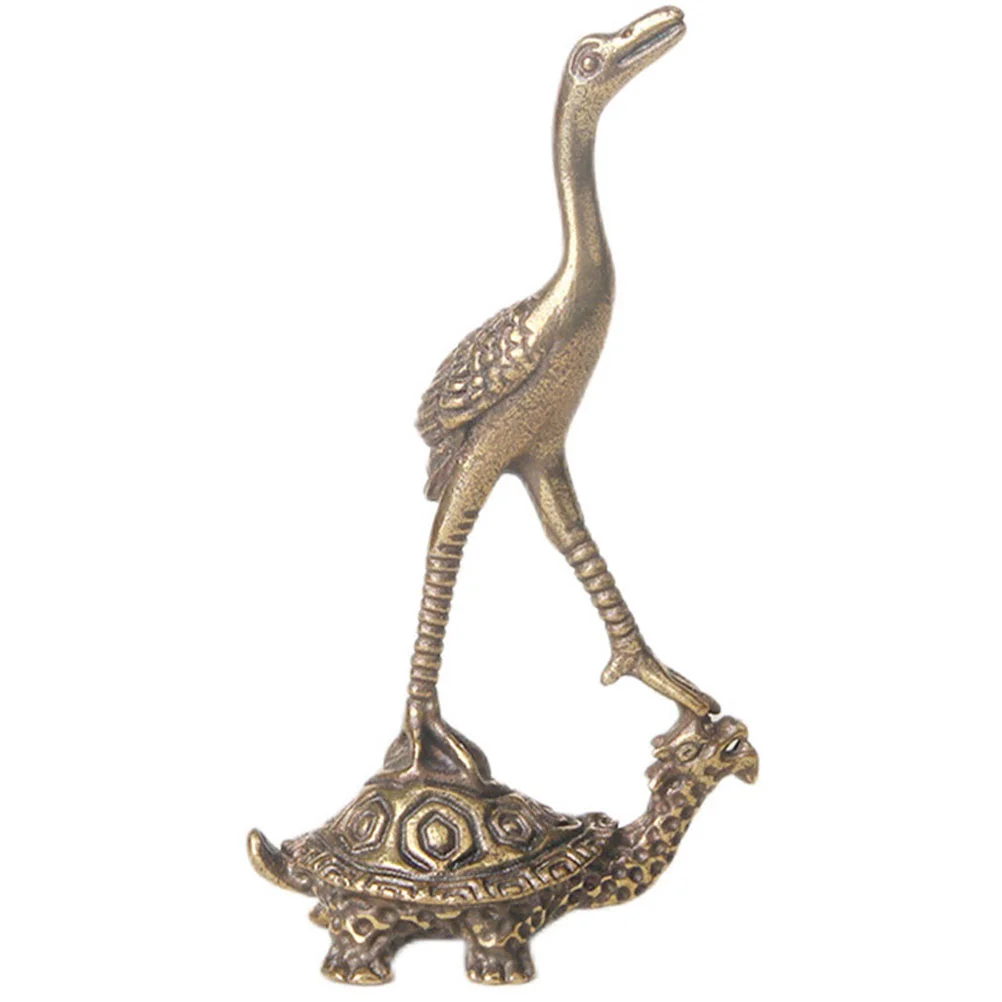 Turtle Brass Statue Figurine Chinese Figurines Birthday Funny Animal Sculpture Fengshui Decor Gifts Mini Good Longevity Shui
Turtle Brass Statue Figurine Chinese Figurines Birthday Funny Animal Sculpture Fengshui Decor Gifts Mini Good Longevity Shui