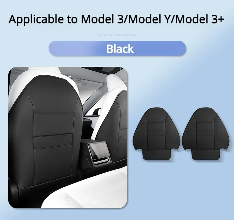 Для Tesla Model3 Highland/Model Juniper 2025 подставка для сиденья, кожаная защита для спины, противоударные коврики, аксессуары для спинки сиденья
Для Tesla Model3 Highland/Model Juniper 2025 подставка для сиденья, кожаная защита для спины, противоударные коврики, аксессуары для спинки сиденья