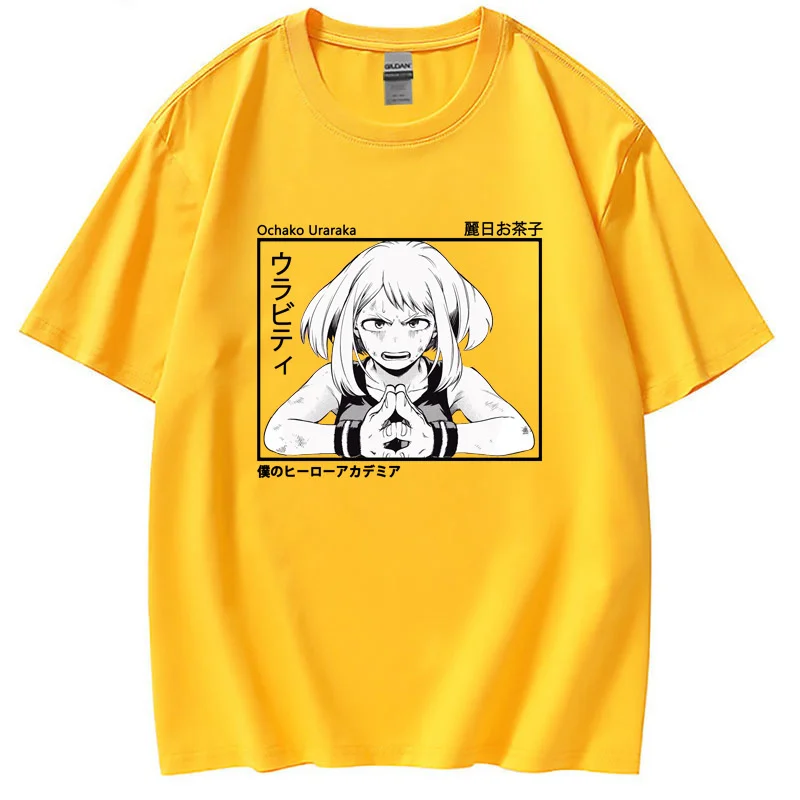 My Hero Academy T-shirt Fashion Brand Cotton Short Sleeve Printing Summer Men's and Women's Short Sleeves
My Hero Academy T-shirt Fashion Brand Cotton Short Sleeve Printing Summer Men's and Women's Short Sleeves