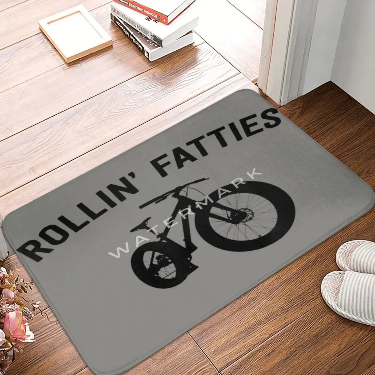 Cycling Fat Bike Rider T Rolling Fatties Carpet, Polyester Floor Mats Popular Bathroom Gifts Festivle Gifts Mats Customizable
Cycling Fat Bike Rider T Rolling Fatties Carpet, Polyester Floor Mats Popular Bathroom Gifts Festivle Gifts Mats Customizable