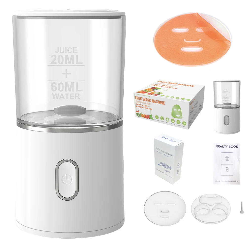 Face Mask Maker DIY Making Facial Mask Beauty Machine USB Automatic Vegetable Face Mask Collagen Fruit Face Mask Maker Kit
Face Mask Maker DIY Making Facial Mask Beauty Machine USB Automatic Vegetable Face Mask Collagen Fruit Face Mask Maker Kit