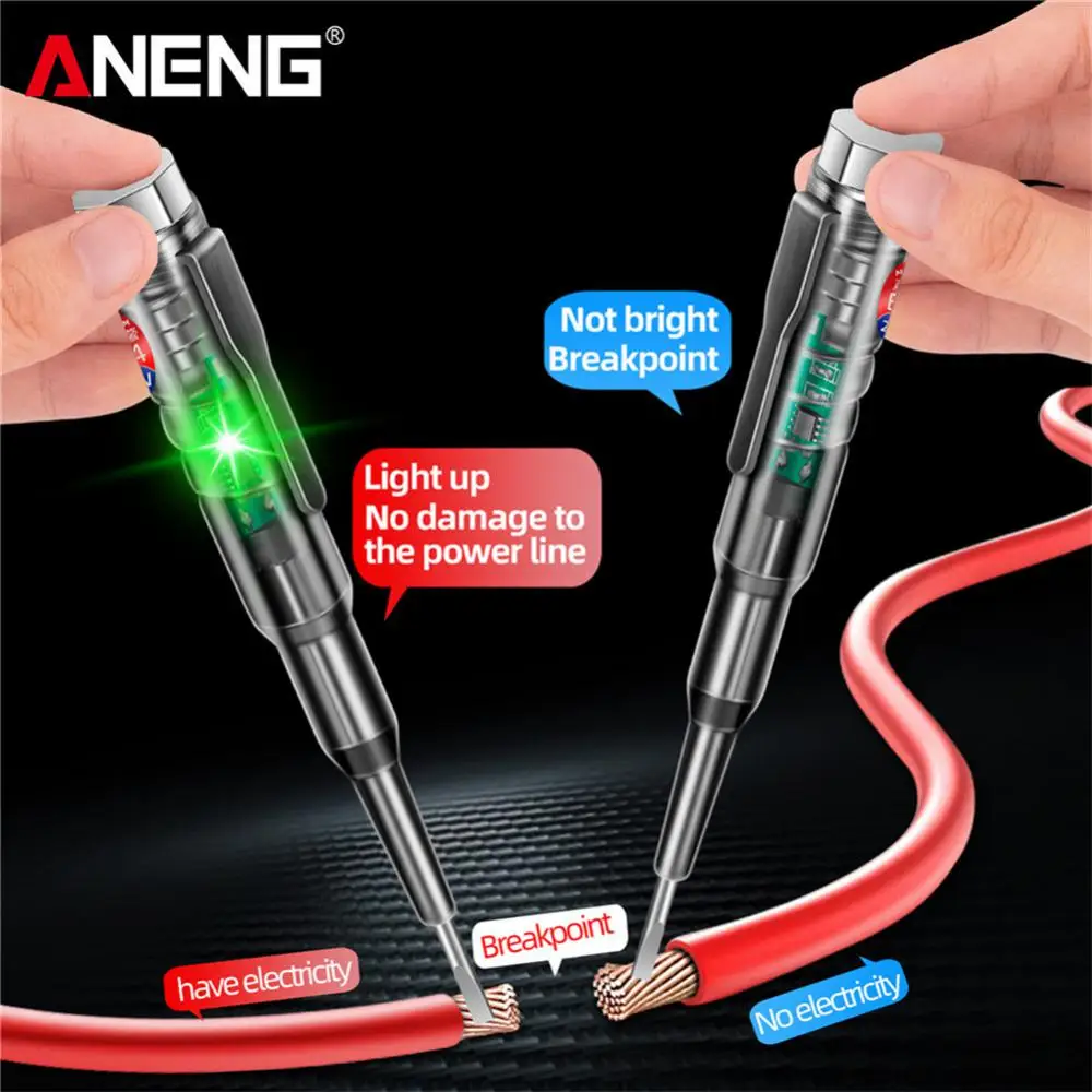 Voltmeter Power Detector Humanized Clip Design Durable Non-contact Induction Test Pencil 24-250v Abs Digital Voltage Tester Pen
Voltmeter Power Detector Humanized Clip Design Durable Non-contact Induction Test Pencil 24-250v Abs Digital Voltage Tester Pen