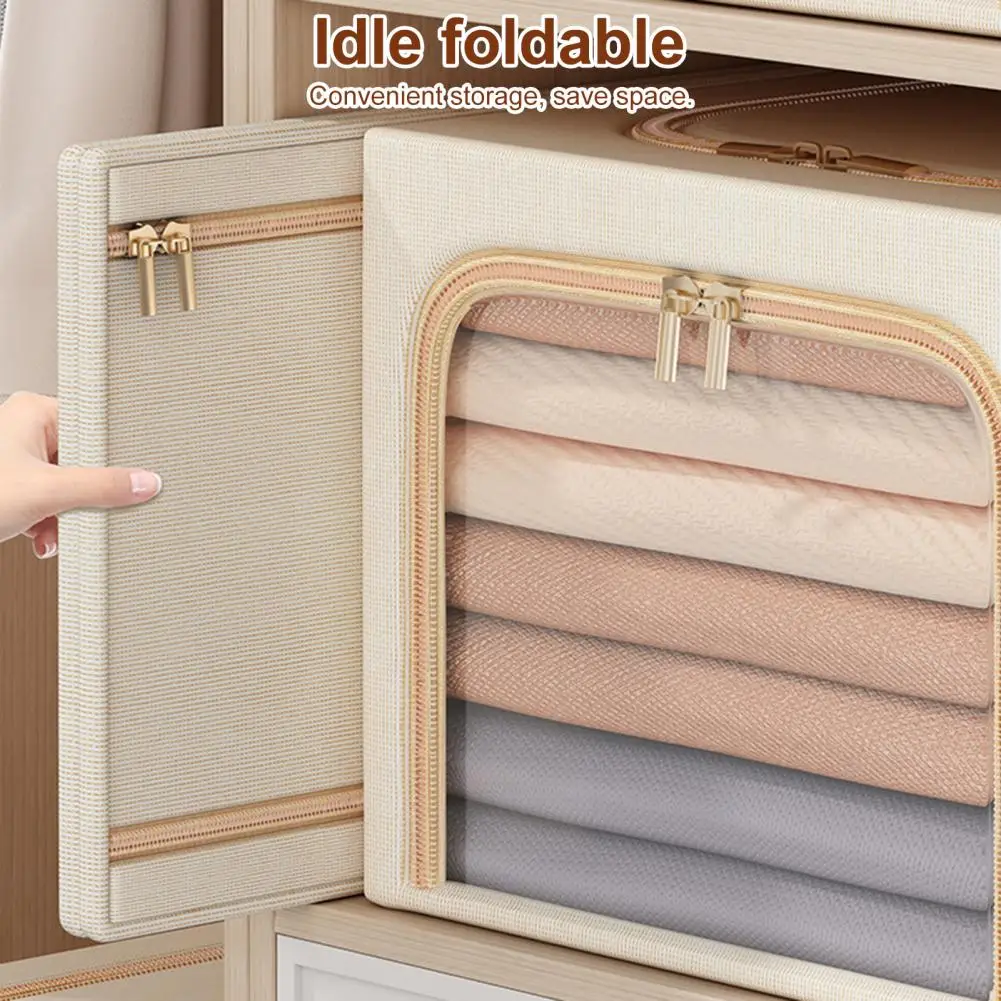 Fabric Storage Box for Cabinets Capacity Stackable Clothes Storage Box with Transparent Window Organize Wardrobe Efficiently No
Fabric Storage Box for Cabinets Capacity Stackable Clothes Storage Box with Transparent Window Organize Wardrobe Efficiently No