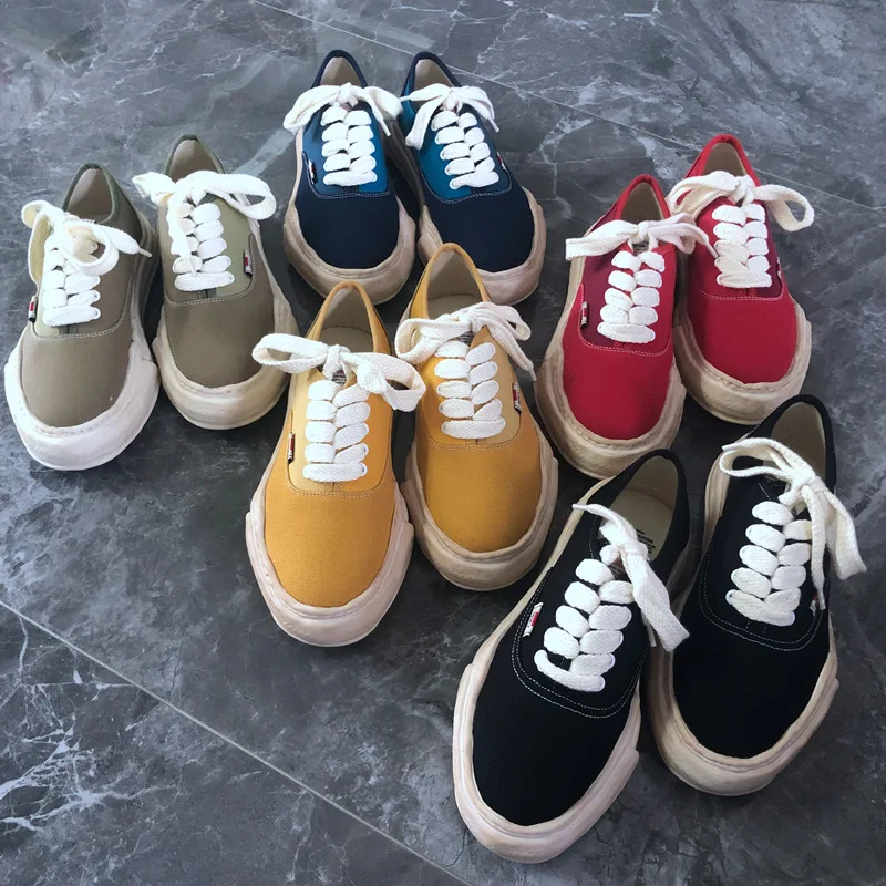 Japanese Mmy Distressed Dissolution Thick Bottom Mihara Sneaker For Men Retro Canvas Shoes Yasuhiro Women Trend Borad Shoes
Japanese Mmy Distressed Dissolution Thick Bottom Mihara Sneaker For Men Retro Canvas Shoes Yasuhiro Women Trend Borad Shoes